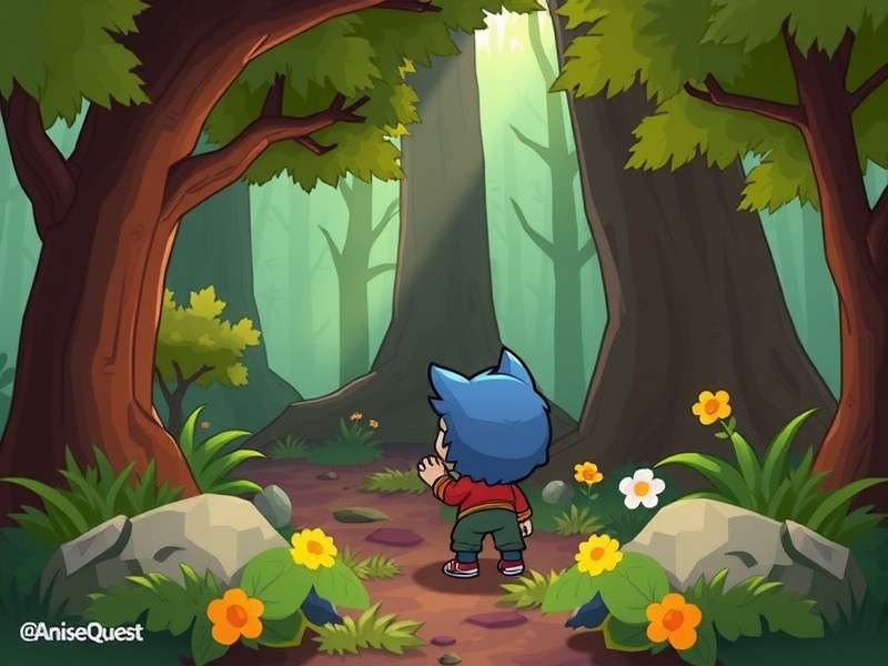 Anise Quest Adventure - Exploring the Forest Anise Exploring a Forest